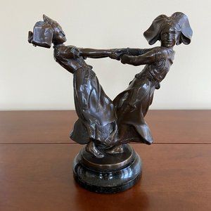 Early 20th Century Metal Sculpture "Spinning"